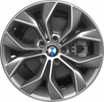 ALY86106 BMW X3, X4 Wheel/Rim Grey Machined #36116862891