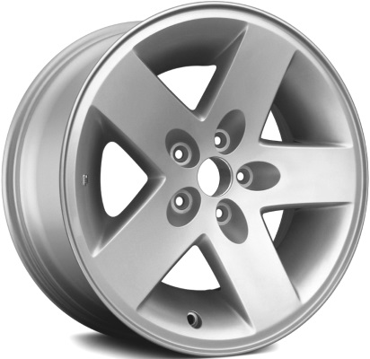 Jeep Wrangler 2003-2006 multiple finish options 16x8 aluminum wheels or rims. Hollander part number ALY9047U, OEM part number Not Yet Known.