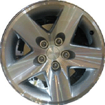 Jeep Wrangler Wheel ALY9047 Silver Machined