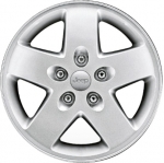 ALY9074U20 Jeep Wrangler Wheel/Rim Sparkle Silver Painted #1AH78PAKAE