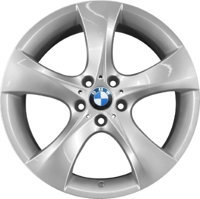 BMW X3 2011-2017, X4 2015-2018 powder coat silver 20x8.5 aluminum wheels or rims. Hollander part number 71483U20, OEM part number 36116792000.