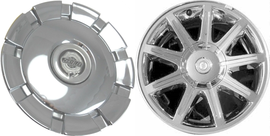 05 06 Chrysler 300 OEM chrome alloy wheel center cap 04895801AA