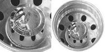 Ford Dually Center Cap C3142 for the Rear Wheel