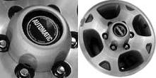 2002 Nissan xterra wheel caps #8