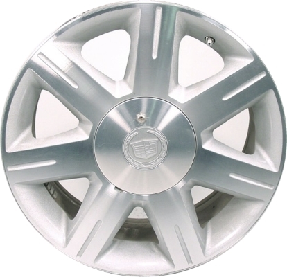 Cadillac DTS 2006-2007 multiple finish options 17x7 aluminum wheels or rims. Hollander part number ALY4600U/4635, OEM part number 9595292, 9597467.
