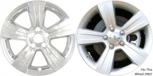 IMP-373X/7238PC Dodge Caliber, Jeep Compass, Patriot Chrome Wheelskins (Hubcaps/Wheelcovers) 17 Inch