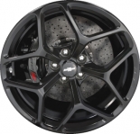ALY5624 Chevrolet Camaro Wheel/Rim Black Painted #22873227