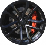 ALY5548 Chevrolet Camaro Wheel/Rim Black Painted #22798743