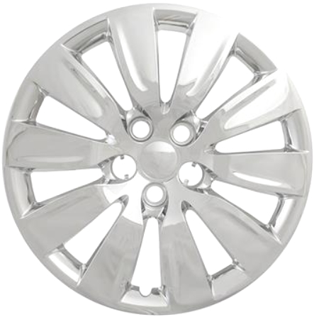 517c 17 Inch Aftermarket Chrysler 200 Chrome Hubcaps/Wheel Covers Set #1VT39GSAAA
