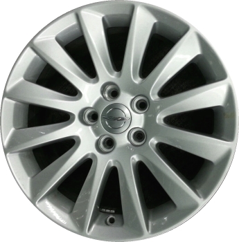 Chrysler 300 RWD 2011-2014 powder coat silver 17x7 aluminum wheels or rims. Hollander part number ALY2417, OEM part number Not Yet Known.