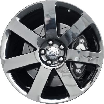 Chrysler 300 RWD 2011-2014 black chrome 20x9 aluminum wheels or rims. Hollander part number ALY2438U97.PVD2, OEM part number Not Yet Known.