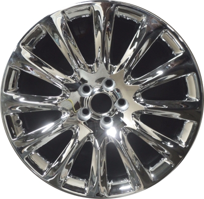 Chrysler 300 RWD 2009-2014 chrome clad 20x8 aluminum wheels or rims. Hollander part number ALY2439, OEM part number 68213305AA.