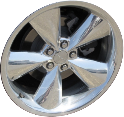 Dodge Challenger RWD 2013-2019, Charger RWD 2013-2019 polished 20x8 aluminum wheels or rims. Hollander part number 2524, OEM part number Not Yet Known.