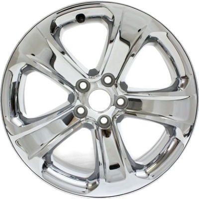 Dodge Charger RWD 2011-2014 chrome clad 18x7.5 aluminum wheels or rims. Hollander part number ALY2407, OEM part number Not Yet Known.