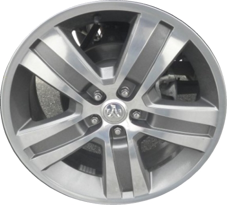 Dodge Nitro 2010-2012 medium charcoal polished 20x7.5 aluminum wheels or rims. Hollander part number ALY2429U91.LC31, OEM part number Not Yet Known.