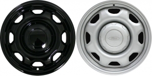 IMP-80BLK Ford F-150 Black Wheel Skins (Hubcaps/Wheelcovers) 17 Inch Set