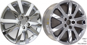 IMP-3849HH Ford Edge Replacement Chrome Clad Wheel Cover 18 Inch Single
