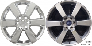 IMP-380X Ford F-150 Chrome Wheel Skins (Hubcaps/Wheelcovers) 20 Inch Set