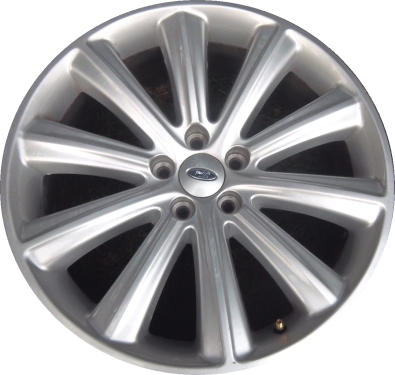 Ford Flex 2013-2019 powder coat silver 20x8 aluminum wheels or rims. Hollander part number ALY3934U20, OEM part number DA8Z1007E.