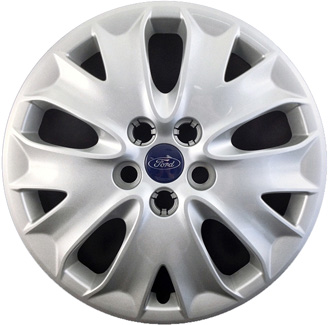 Ford Fusion 2013-2014, Ford Fusion 2019-2020, Plastic 5 Y-Spoke, Single Hubcap or Wheel Cover For 16 Inch Steel Wheels. Hollander Part Number H7063.