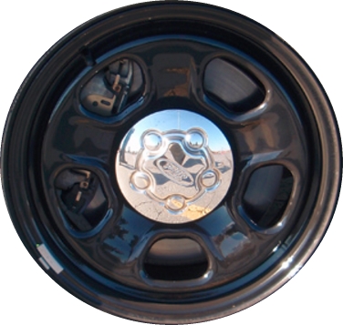 Ford Explorer 2013-2019, Taurus 2013-2019 powder coat black 18x8 steel wheels or rims. Hollander part number STL3921, OEM part number DG1Z1015A.