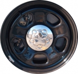 STL3921 Ford Taurus, Explorer Police Interceptor Wheel/Rim Steel Black #DG1Z1015A