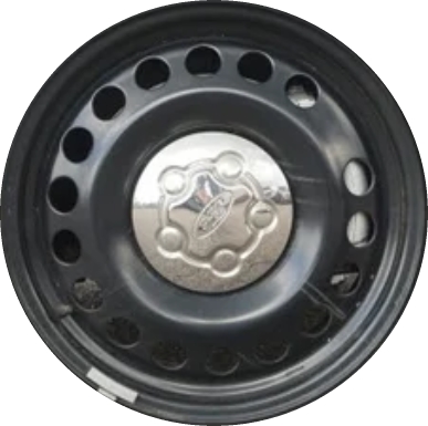 Ford Fusion 2019-2020 powder coat black 17x7.5 steel wheels or rims. Hollander part number STL10203, OEM part number EM2Z1015D.