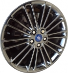 ALY3960U97 Ford Fusion, Lincoln MKZ Wheel/Rim Black Chrome #GS7Z1007A