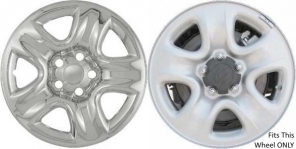 IMP-42X Suzuki Grand Vitara Chrome Wheel Skins (Hubcaps/Wheelcovers) 16 Inch Set