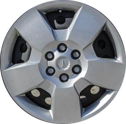 Pontiac Montana 2006-2009, Plastic 5 Spoke, Single Hubcap or Wheel Cover For 17 Inch Steel Wheels. Hollander Part Number H5010.