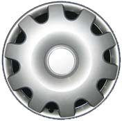 Aftermarket Hubcaps 15 Inch B191s Silver Set