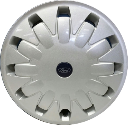 Ford Focus 2012-2014, Plastic 12 Hole, Single Hubcap or Wheel Cover For 16 Inch Steel Wheels. Hollander Part Number H7060.