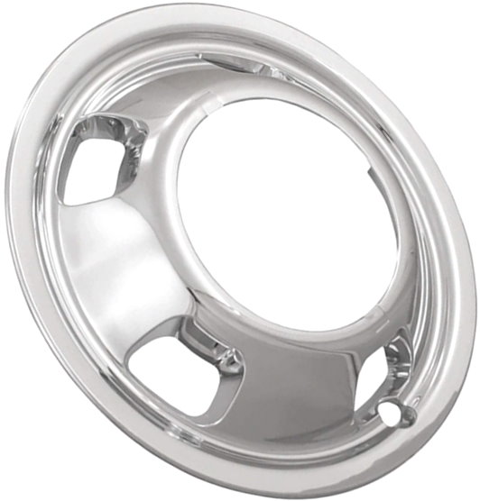 Dodge Ram 3500 DRW 2003-2018, Plastic 5 Hand Hole, Single Hubcap or Wheel Cover For 17 Inch Steel Wheels. Hollander Part Number H8009FL.