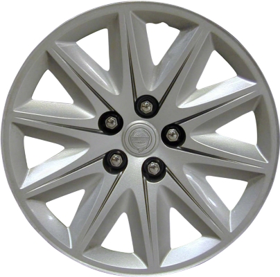 Chrysler 300 2008-2010, Plastic 10 Spoke, Single Hubcap or Wheel Cover For 17 Inch Steel Wheels. Hollander Part Number H8031.