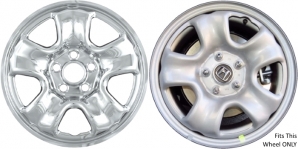 IMP-86X/6977P Honda CR-V Chrome Wheel Skins (Hubcaps/Wheelcovers) 16 Inch Set