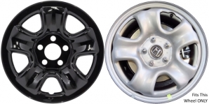 IMP-6977GB Honda CR-V Black Wheel Skins (Hubcaps/Wheelcovers) 16 Inch Set