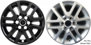 IMP-427BLK/6261GB Nissan Frontier, Xterra Black Wheel Skins (Hubcaps/Wheelcovers) 16 Inch Set