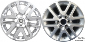 IMP-427X/6261PC Nissan Frontier, Xterra Chrome Wheel Skins (Hubcaps/Wheelcovers) 16 Inch Set
