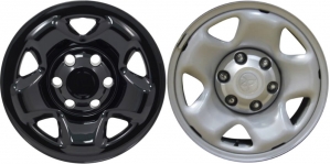 IMP-68BLK/6947GB Toyota Tacoma Black Wheel Skins (Hubcaps/Wheelcovers) 16 Inch Set