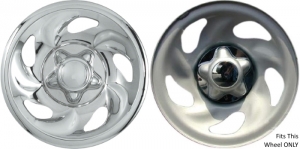 IMP-01X Ford F-150, Expedition Chrome Wheel Skins (Hubcaps/Wheelcovers) 16 Inch Set
