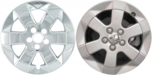 IMP-324X Toyota Prius Chrome Wheel Skins (Hubcaps/Wheelcovers) 15 Inch Set