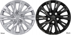 1037 15 Inch Aftermarket Hubcaps/Wheel Covers Set