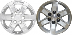 IMP-358X GMC Savana, Sierra 1500, Yukon Chrome Wheel Skins (Hubcaps/Wheelcovers) 17 Inch Set