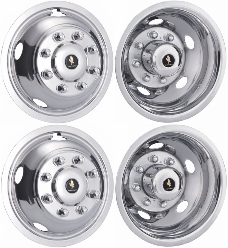 FITS 0314 Dodge ram 3500 17" Dually Wheel Simulators SNAP ON rear pair