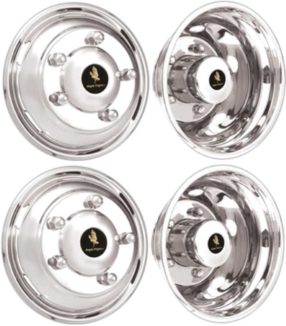 19.5 ISUZU NPR 6 LUG 6 HOLE STAINLESS WHEEL SIMULATOR RIM LINER HUBCAP