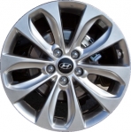 ALY70804 Hyundai Sonata Wheel/Rim Hyper Silver #529103Q350