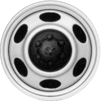 Dodge Dakota 1999-2002 powder coat silver 15x7 steel wheels or rims. Hollander part number STL2131, OEM part number Not Yet Known.