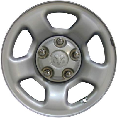 Dodge Dakota 2005-2007 powder coat silver 16x7 steel wheels or rims. Hollander part number STL2235, OEM part number Not Yet Known.