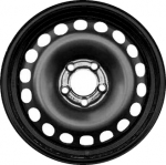 Used STL69926 Volkswagen Beetle, Passat Wheel/Rim Steel Black #56160102703C