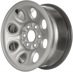 STL8069 Chevy Avalanche, Express, Silverado, Suburban, Tahoe Wheel/Rim Steel Silver #9595246